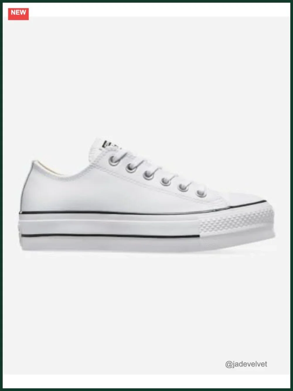 Chuck Taylor All Star Low Top Platform Leather Sneakers